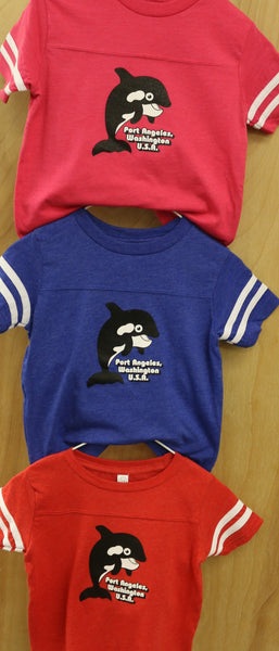 TODDLER ORCA FOOTBALL JERSEY
